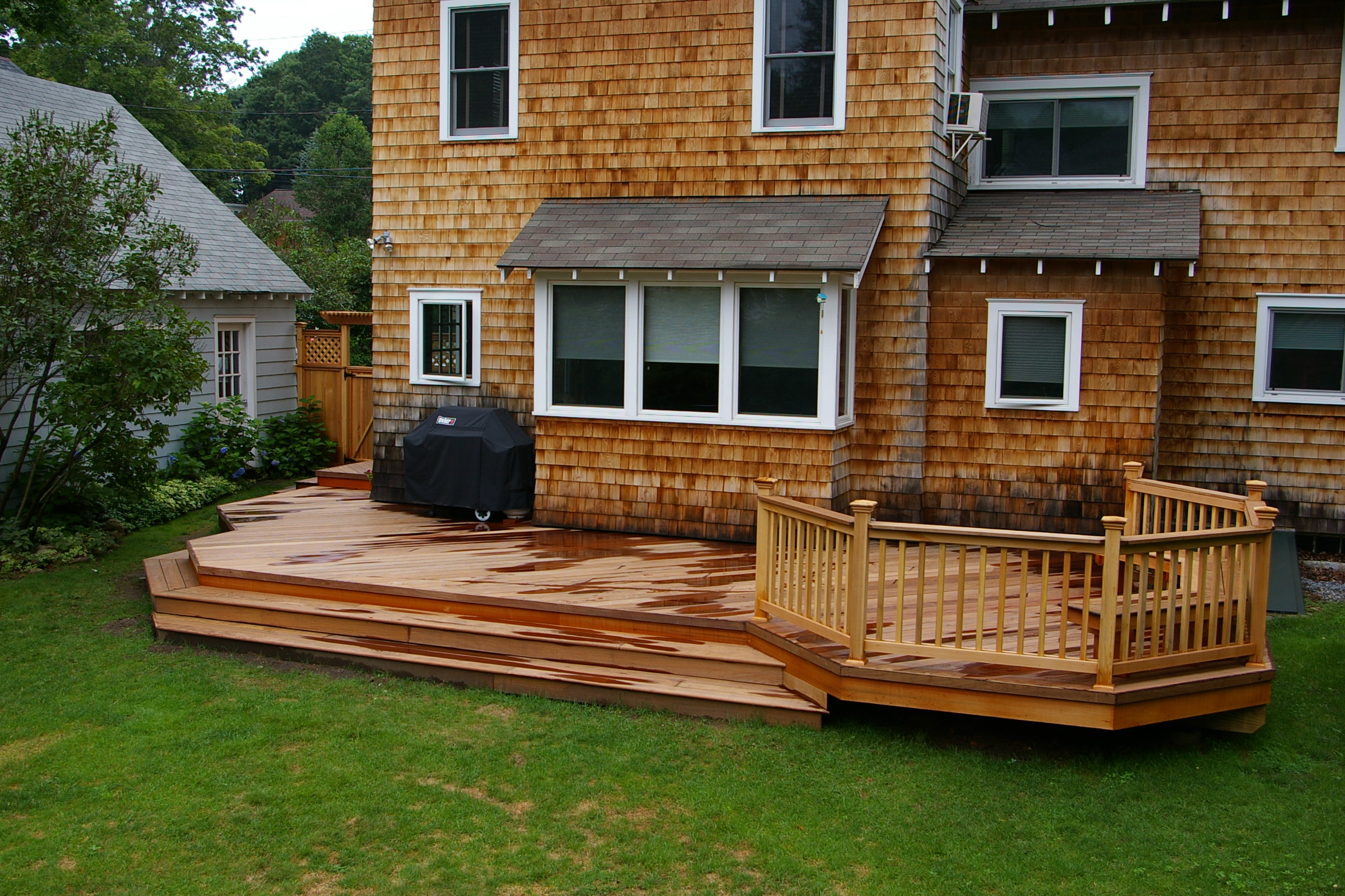Wood Outdoor Deck Design